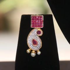 Imperial Ruby Pearl Necklace Set