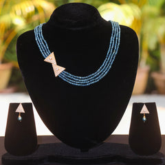 Azure Bow Elegance Set