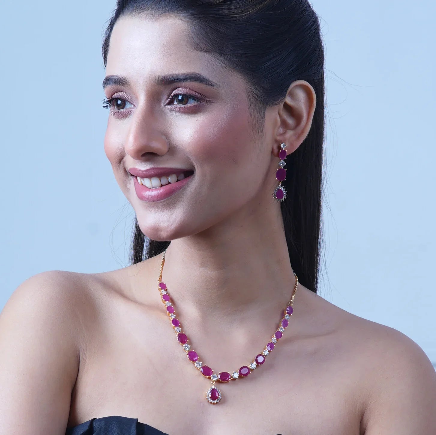 Semi Precious Stone Necklace