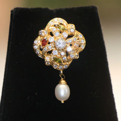 Royal Bloom Pearl Pendant Set