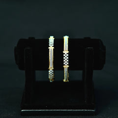 Radiant Zircon Bangles